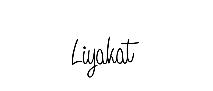 Check out images of Autograph of Liyakat name. Actor Liyakat Signature Style. Angelique-Rose-font-FFP is a professional sign style online. Liyakat signature style 5 images and pictures png