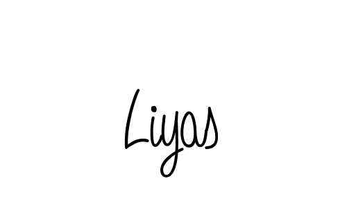 Create a beautiful signature design for name Liyas. With this signature (Angelique-Rose-font-FFP) fonts, you can make a handwritten signature for free. Liyas signature style 5 images and pictures png