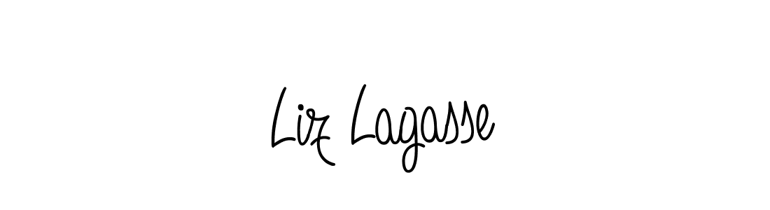 How to make Liz Lagasse signature? Angelique-Rose-font-FFP is a professional autograph style. Create handwritten signature for Liz Lagasse name. Liz Lagasse signature style 5 images and pictures png