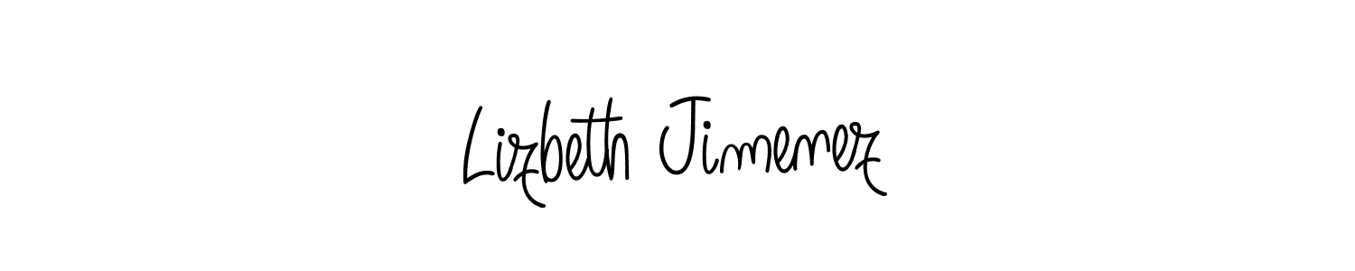 Make a beautiful signature design for name Lizbeth Jimenez. Use this online signature maker to create a handwritten signature for free. Lizbeth Jimenez signature style 5 images and pictures png