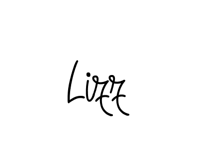 Lizz stylish signature style. Best Handwritten Sign (Angelique-Rose-font-FFP) for my name. Handwritten Signature Collection Ideas for my name Lizz. Lizz signature style 5 images and pictures png