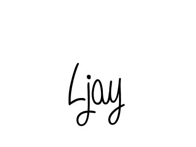 if you are searching for the best signature style for your name Ljay. so please give up your signature search. here we have designed multiple signature styles  using Angelique-Rose-font-FFP. Ljay signature style 5 images and pictures png