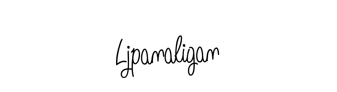 Ljpanaligan stylish signature style. Best Handwritten Sign (Angelique-Rose-font-FFP) for my name. Handwritten Signature Collection Ideas for my name Ljpanaligan. Ljpanaligan signature style 5 images and pictures png