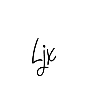 Design your own signature with our free online signature maker. With this signature software, you can create a handwritten (Angelique-Rose-font-FFP) signature for name Ljx. Ljx signature style 5 images and pictures png