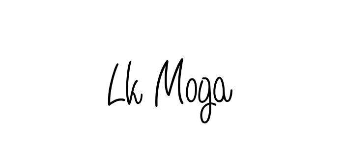 Check out images of Autograph of Lk Moga name. Actor Lk Moga Signature Style. Angelique-Rose-font-FFP is a professional sign style online. Lk Moga signature style 5 images and pictures png