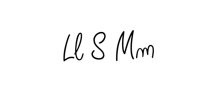 Make a beautiful signature design for name Ll S Mm. With this signature (Angelique-Rose-font-FFP) style, you can create a handwritten signature for free. Ll S Mm signature style 5 images and pictures png