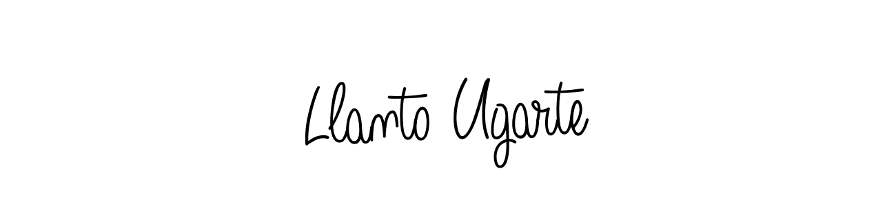 Also You can easily find your signature by using the search form. We will create Llanto Ugarte name handwritten signature images for you free of cost using Angelique-Rose-font-FFP sign style. Llanto Ugarte signature style 5 images and pictures png