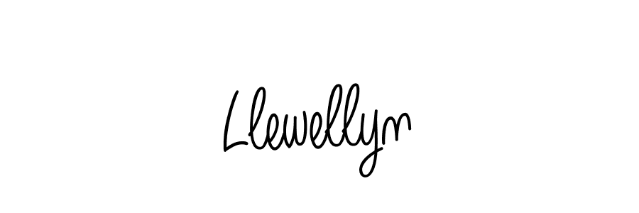 You should practise on your own different ways (Angelique-Rose-font-FFP) to write your name (Llewellyn) in signature. don't let someone else do it for you. Llewellyn signature style 5 images and pictures png