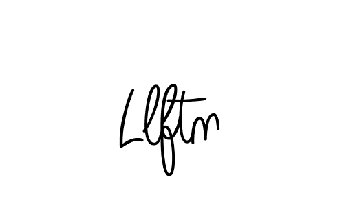 Make a beautiful signature design for name Llftn. With this signature (Angelique-Rose-font-FFP) style, you can create a handwritten signature for free. Llftn signature style 5 images and pictures png