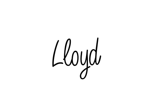 How to make Lloyd name signature. Use Angelique-Rose-font-FFP style for creating short signs online. This is the latest handwritten sign. Lloyd signature style 5 images and pictures png