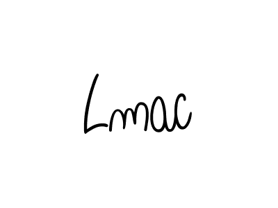 Design your own signature with our free online signature maker. With this signature software, you can create a handwritten (Angelique-Rose-font-FFP) signature for name Lmac. Lmac signature style 5 images and pictures png