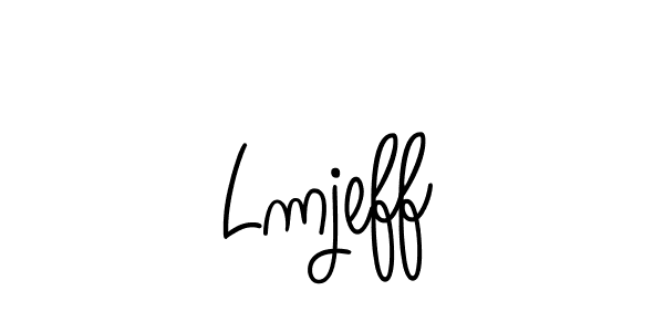 Also we have Lmjeff name is the best signature style. Create professional handwritten signature collection using Angelique-Rose-font-FFP autograph style. Lmjeff signature style 5 images and pictures png