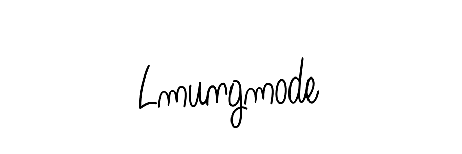 Once you've used our free online signature maker to create your best signature Angelique-Rose-font-FFP style, it's time to enjoy all of the benefits that Lmungmode name signing documents. Lmungmode signature style 5 images and pictures png