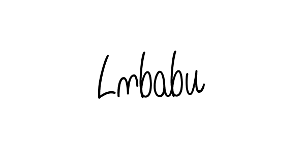 Also we have Lnbabu name is the best signature style. Create professional handwritten signature collection using Angelique-Rose-font-FFP autograph style. Lnbabu signature style 5 images and pictures png