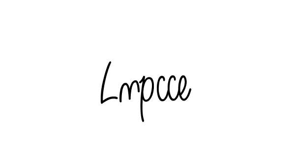 How to make Lnpcce signature? Angelique-Rose-font-FFP is a professional autograph style. Create handwritten signature for Lnpcce name. Lnpcce signature style 5 images and pictures png