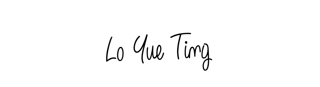 Also we have Lo Yue Ting name is the best signature style. Create professional handwritten signature collection using Angelique-Rose-font-FFP autograph style. Lo Yue Ting signature style 5 images and pictures png