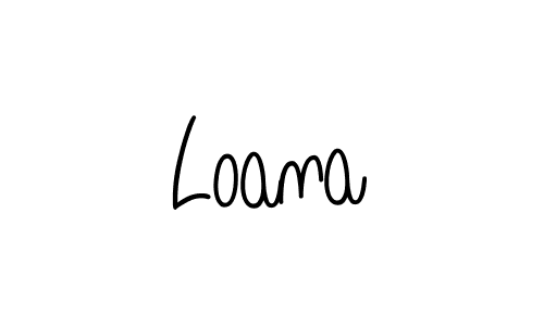 How to Draw Loana signature style? Angelique-Rose-font-FFP is a latest design signature styles for name Loana. Loana signature style 5 images and pictures png