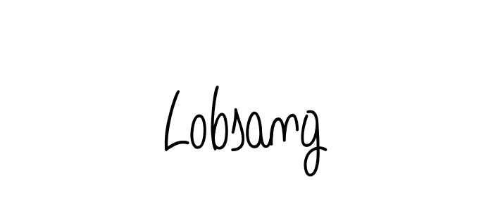Use a signature maker to create a handwritten signature online. With this signature software, you can design (Angelique-Rose-font-FFP) your own signature for name Lobsang. Lobsang signature style 5 images and pictures png
