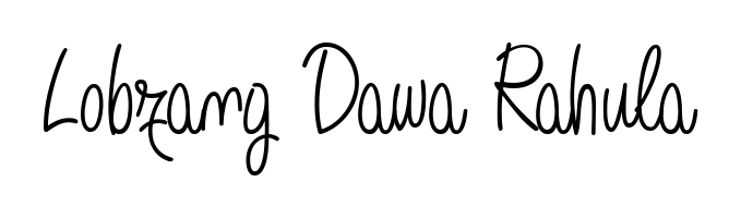 Discover the perfect balance of readability and style for Lobzang Dawa Rahula with Angelique-Rose-font-FFP font. Create your dream signature today. Lobzang Dawa Rahula signature style 5 images and pictures png