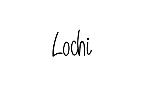Create a beautiful signature design for name Lochi. With this signature (Angelique-Rose-font-FFP) fonts, you can make a handwritten signature for free. Lochi signature style 5 images and pictures png