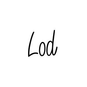 The best way (Angelique-Rose-font-FFP) to make a short signature is to pick only two or three words in your name. The name Lod include a total of six letters. For converting this name. Lod signature style 5 images and pictures png