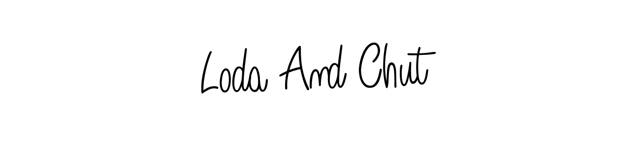 You can use this online signature creator to create a handwritten signature for the name Loda And Chut. This is the best online autograph maker. Loda And Chut signature style 5 images and pictures png