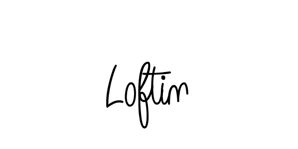 How to make Loftin signature? Angelique-Rose-font-FFP is a professional autograph style. Create handwritten signature for Loftin name. Loftin signature style 5 images and pictures png
