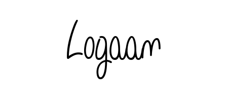 Enhance your business communications with Logaan signature in Angelique-Rose-font-FFP lettering. Clean, modern, and universally compatible. Logaan signature style 5 images and pictures png