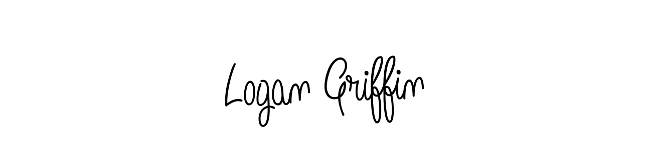 Design your own signature with our free online signature maker. With this signature software, you can create a handwritten (Angelique-Rose-font-FFP) signature for name Logan Griffin. Logan Griffin signature style 5 images and pictures png