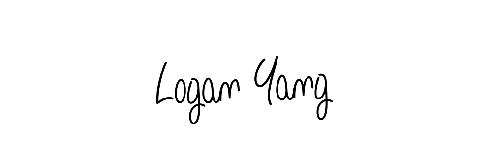 Angelique-Rose-font-FFP is a professional signature style that is perfect for those who want to add a touch of class to their signature. It is also a great choice for those who want to make their signature more unique. Get Logan Yang name to fancy signature for free. Logan Yang signature style 5 images and pictures png