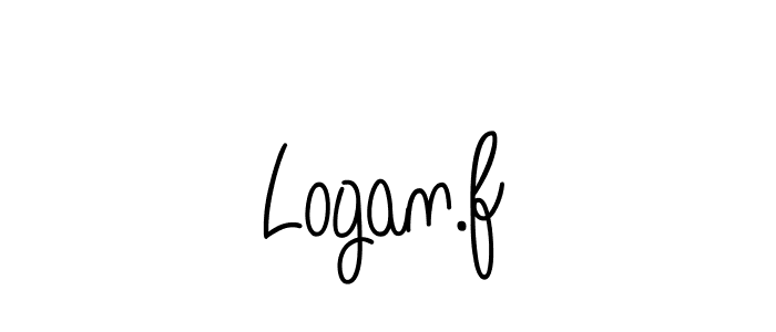 How to make Logan.f signature? Angelique-Rose-font-FFP is a professional autograph style. Create handwritten signature for Logan.f name. Logan.f signature style 5 images and pictures png