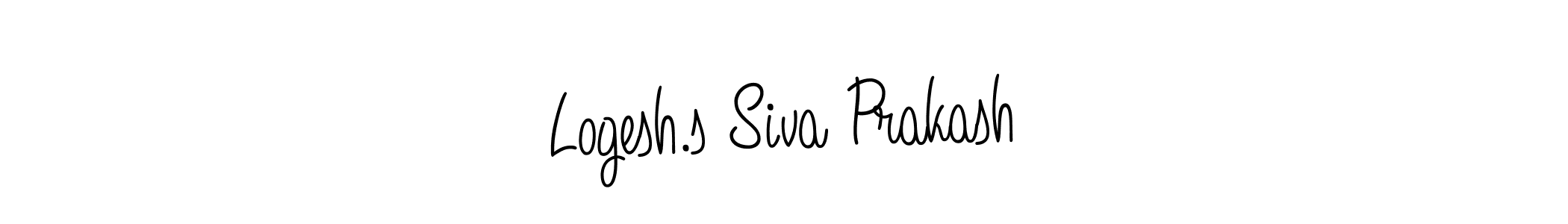 You should practise on your own different ways (Angelique-Rose-font-FFP) to write your name (Logesh.s Siva Prakash) in signature. don't let someone else do it for you. Logesh.s Siva Prakash signature style 5 images and pictures png