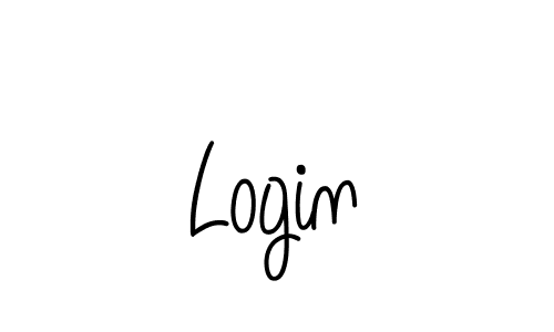 The best way (Angelique-Rose-font-FFP) to make a short signature is to pick only two or three words in your name. The name Login include a total of six letters. For converting this name. Login signature style 5 images and pictures png