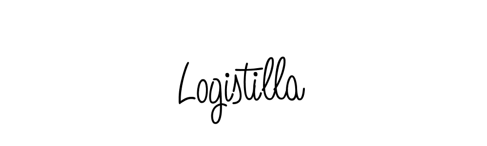 Create a beautiful signature design for name Logistilla. With this signature (Angelique-Rose-font-FFP) fonts, you can make a handwritten signature for free. Logistilla signature style 5 images and pictures png