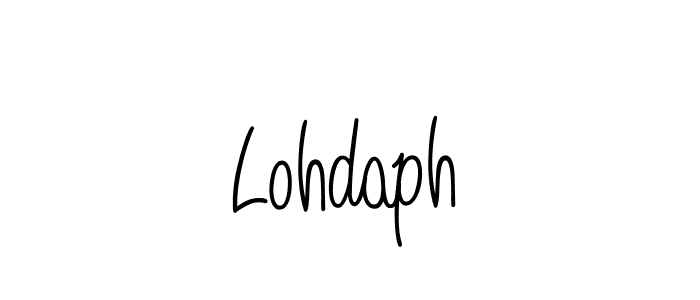 if you are searching for the best signature style for your name Lohdaph. so please give up your signature search. here we have designed multiple signature styles  using Angelique-Rose-font-FFP. Lohdaph signature style 5 images and pictures png