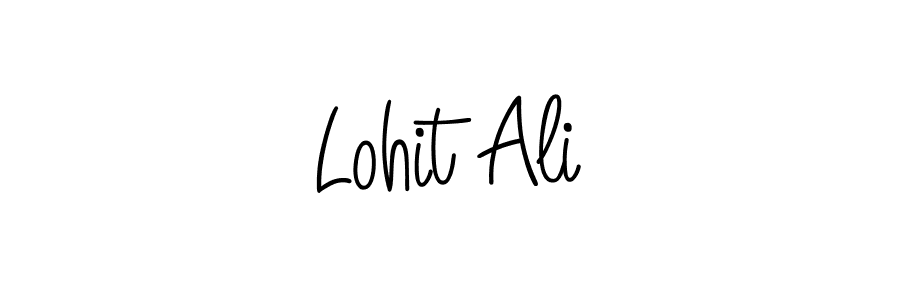 How to make Lohit Ali signature? Angelique-Rose-font-FFP is a professional autograph style. Create handwritten signature for Lohit Ali name. Lohit Ali signature style 5 images and pictures png