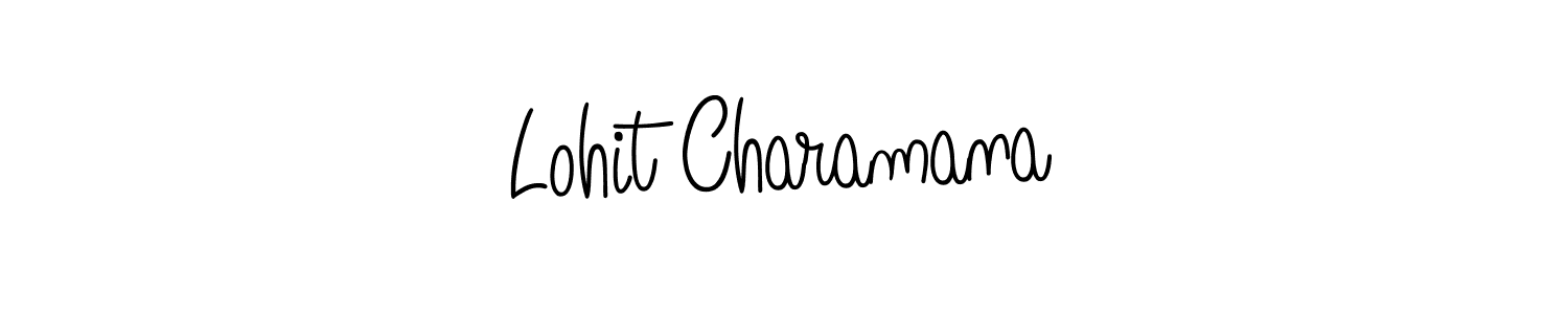 Also we have Lohit Charamana name is the best signature style. Create professional handwritten signature collection using Angelique-Rose-font-FFP autograph style. Lohit Charamana signature style 5 images and pictures png