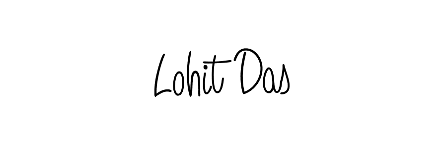 You should practise on your own different ways (Angelique-Rose-font-FFP) to write your name (Lohit Das) in signature. don't let someone else do it for you. Lohit Das signature style 5 images and pictures png