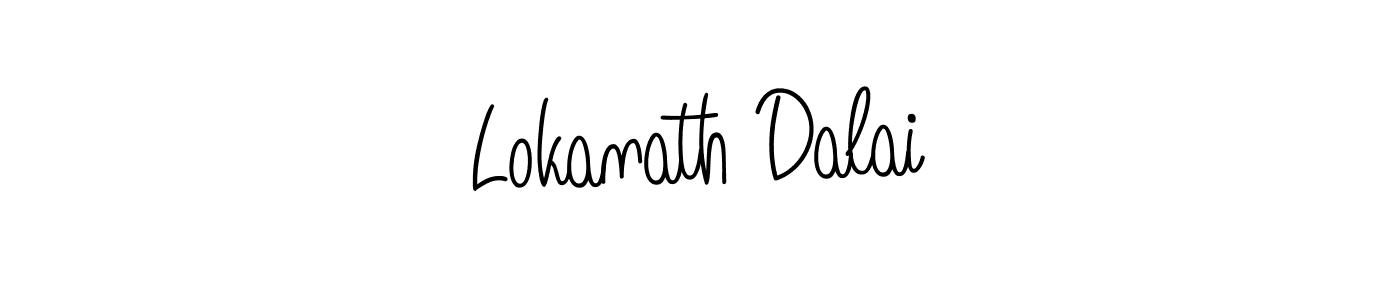 You can use this online signature creator to create a handwritten signature for the name Lokanath Dalai. This is the best online autograph maker. Lokanath Dalai signature style 5 images and pictures png
