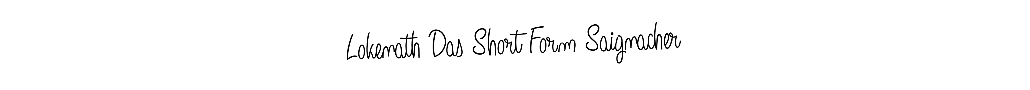 if you are searching for the best signature style for your name Lokenath Das Short Form Saignacher. so please give up your signature search. here we have designed multiple signature styles  using Angelique-Rose-font-FFP. Lokenath Das Short Form Saignacher signature style 5 images and pictures png