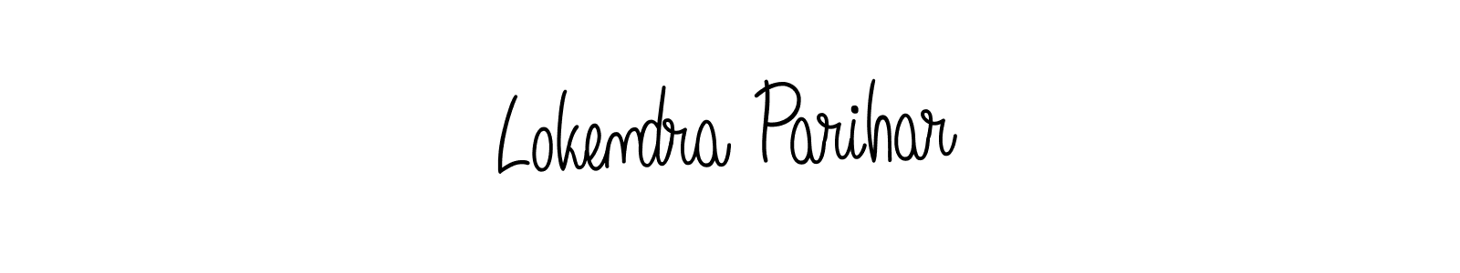 How to make Lokendra Parihar signature? Angelique-Rose-font-FFP is a professional autograph style. Create handwritten signature for Lokendra Parihar name. Lokendra Parihar signature style 5 images and pictures png