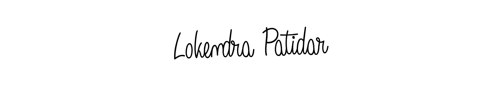 Check out images of Autograph of Lokendra Patidar name. Actor Lokendra Patidar Signature Style. Angelique-Rose-font-FFP is a professional sign style online. Lokendra Patidar signature style 5 images and pictures png