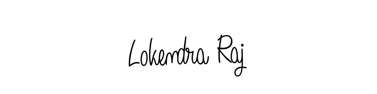 Make a beautiful signature design for name Lokendra Raj. Use this online signature maker to create a handwritten signature for free. Lokendra Raj signature style 5 images and pictures png