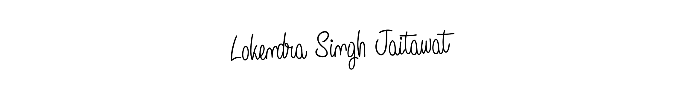 How to Draw Lokendra Singh Jaitawat signature style? Angelique-Rose-font-FFP is a latest design signature styles for name Lokendra Singh Jaitawat. Lokendra Singh Jaitawat signature style 5 images and pictures png