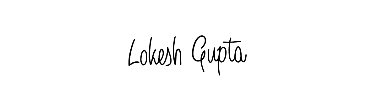 This is the best signature style for the Lokesh Gupta name. Also you like these signature font (Angelique-Rose-font-FFP). Mix name signature. Lokesh Gupta signature style 5 images and pictures png