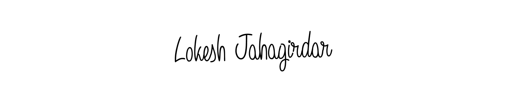 How to make Lokesh Jahagirdar signature? Angelique-Rose-font-FFP is a professional autograph style. Create handwritten signature for Lokesh Jahagirdar name. Lokesh Jahagirdar signature style 5 images and pictures png