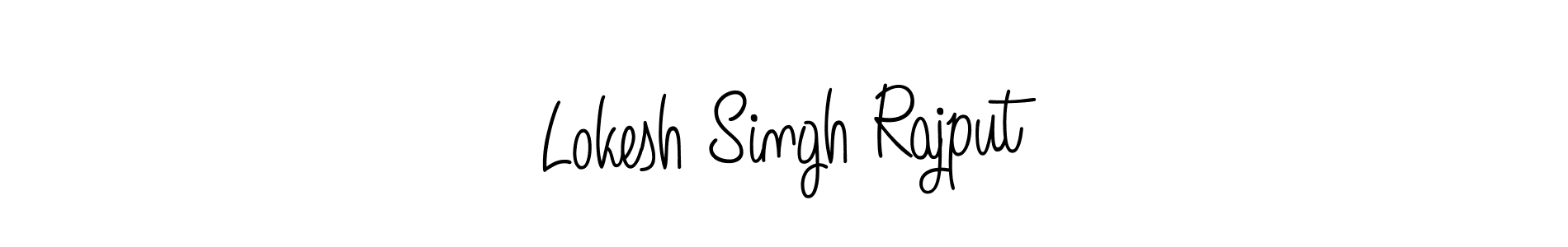 It looks lik you need a new signature style for name Lokesh Singh Rajput. Design unique handwritten (Angelique-Rose-font-FFP) signature with our free signature maker in just a few clicks. Lokesh Singh Rajput signature style 5 images and pictures png