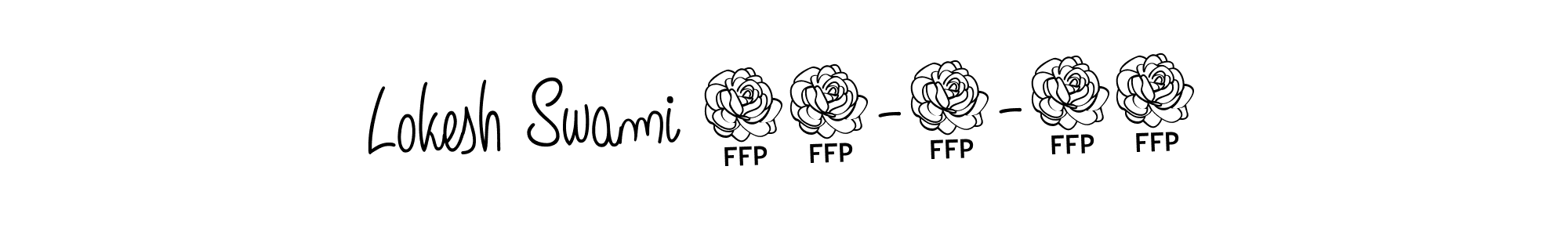 Create a beautiful signature design for name Lokesh Swami 20-3-24. With this signature (Angelique-Rose-font-FFP) fonts, you can make a handwritten signature for free. Lokesh Swami 20-3-24 signature style 5 images and pictures png