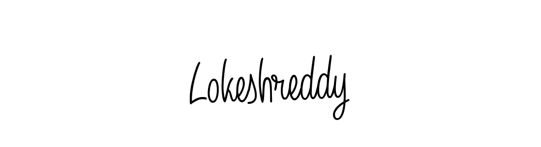 How to Draw Lokeshreddy signature style? Angelique-Rose-font-FFP is a latest design signature styles for name Lokeshreddy. Lokeshreddy signature style 5 images and pictures png