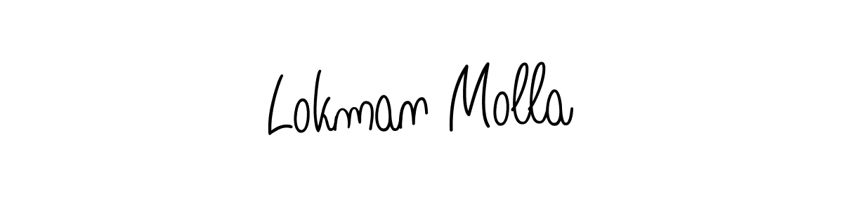 Here are the top 10 professional signature styles for the name Lokman Molla. These are the best autograph styles you can use for your name. Lokman Molla signature style 5 images and pictures png